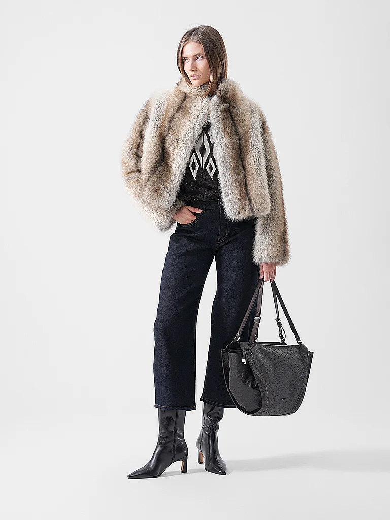 GIANNI CHIARINI Sac en cuir - Sac à bandoulière BLOOM marron